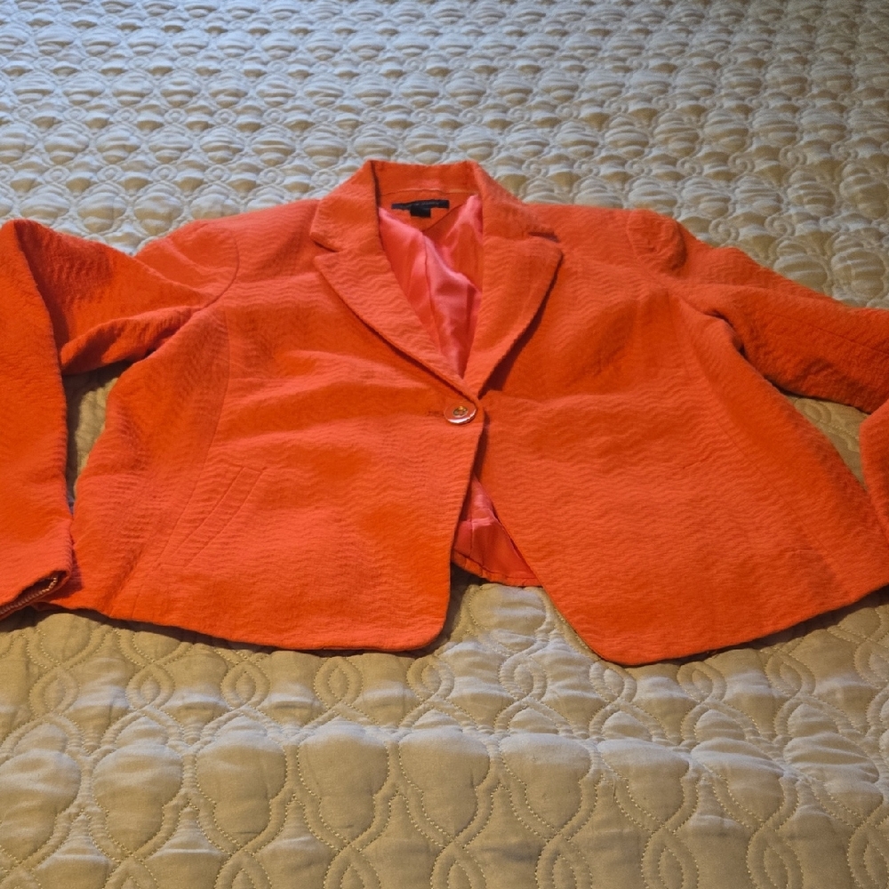 Tommy Hillfiger Orange Blazer